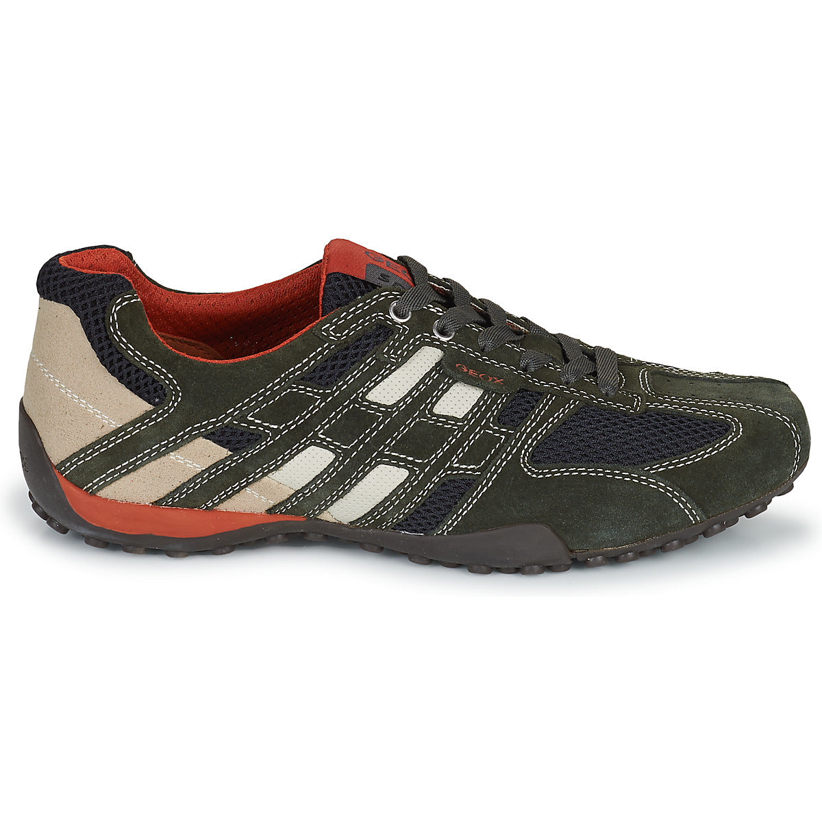 Sneakers Uomo Geox  SNAKE  Grigio