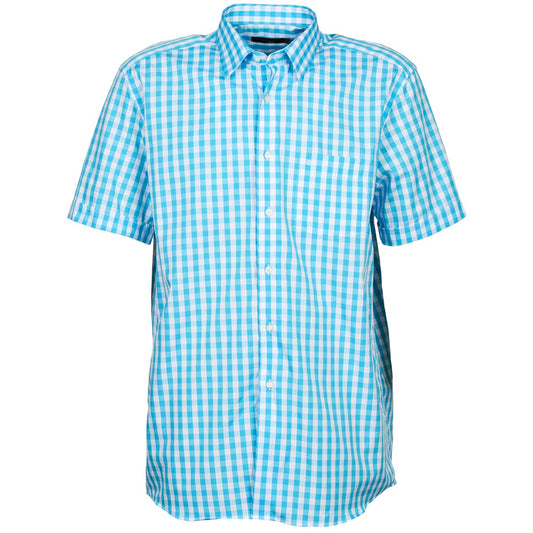 Camicia a maniche corte Uomo Pierre Cardin  539236202-140  Blu