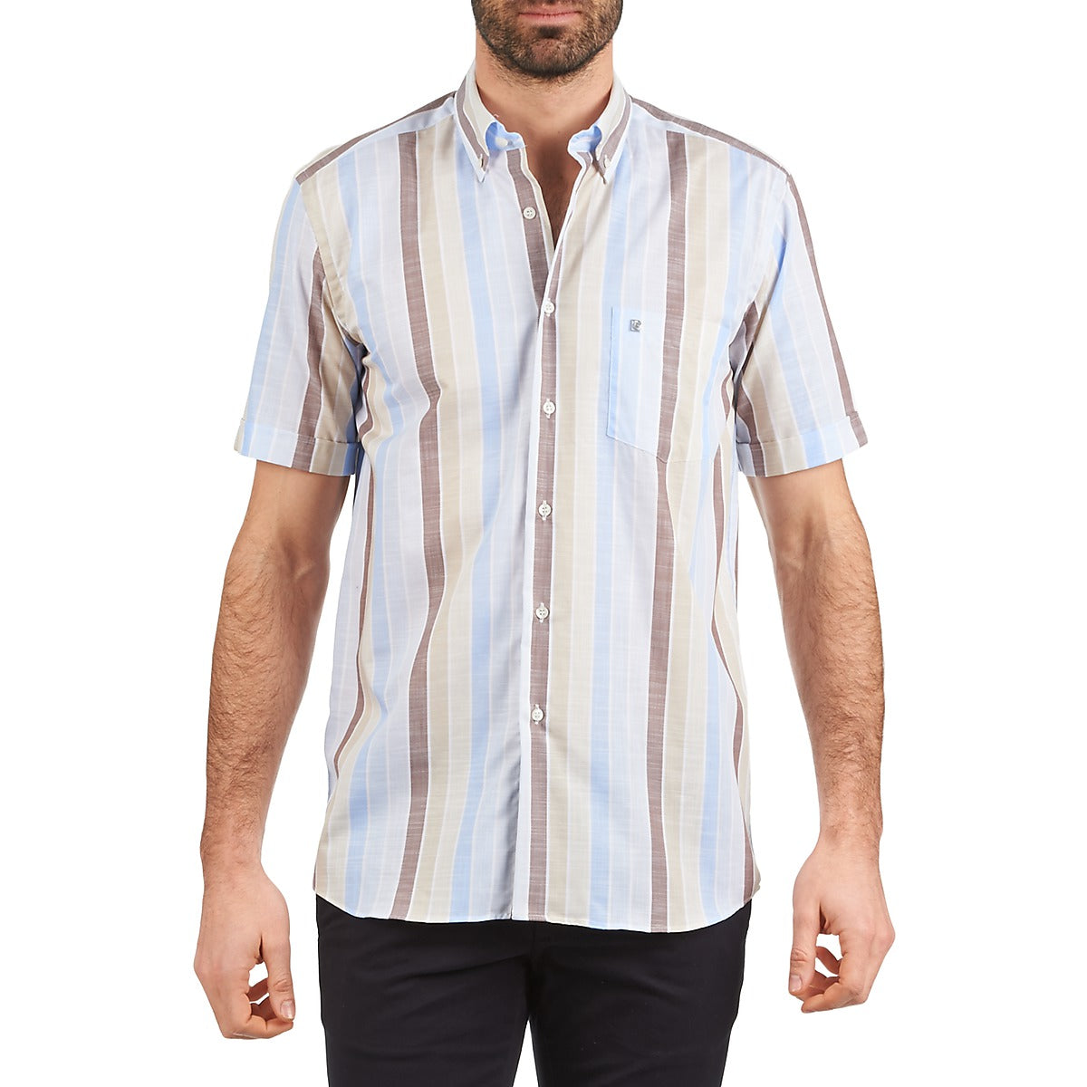 Camicia a maniche corte Uomo Pierre Cardin  539936240-130  Multicolore