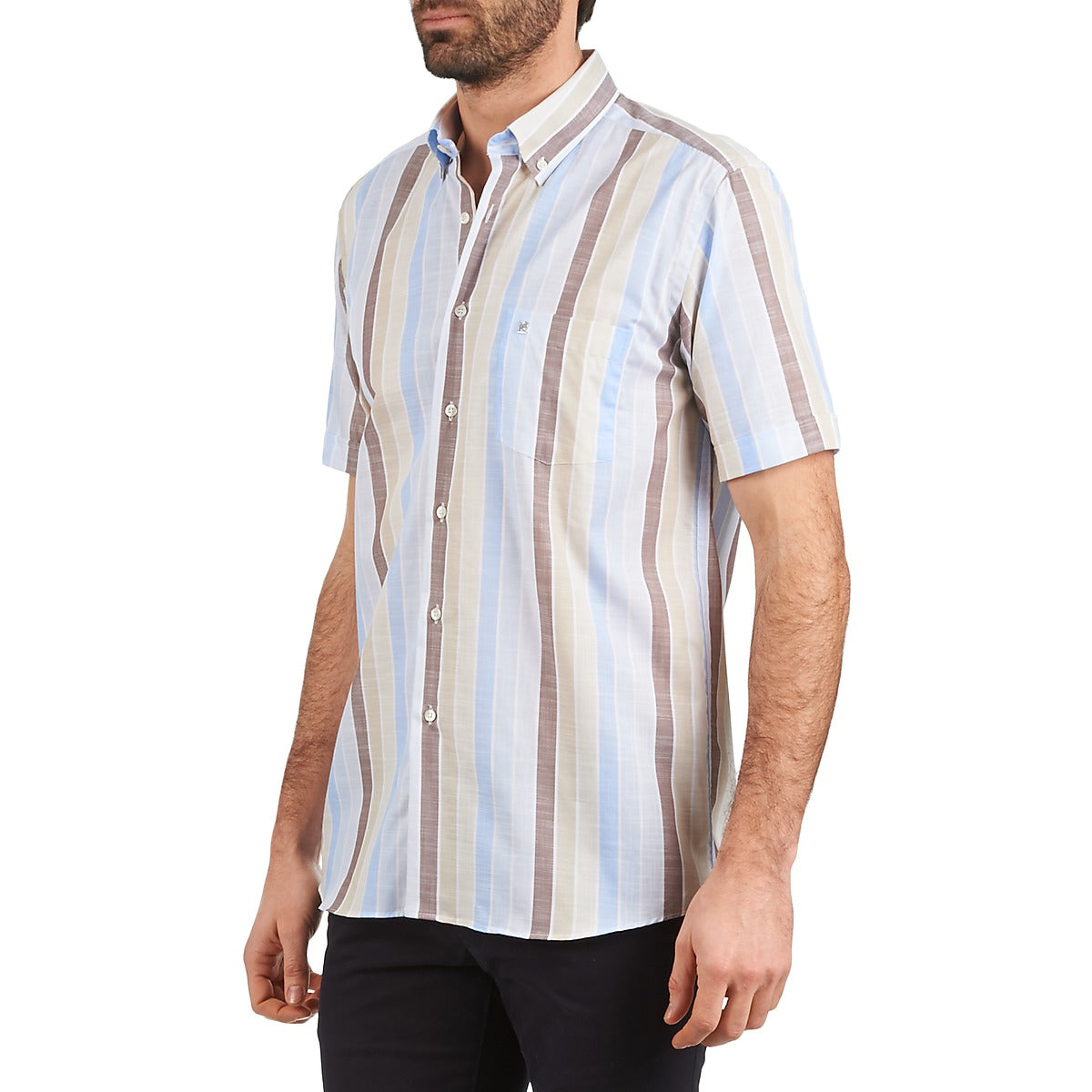 Camicia a maniche corte Uomo Pierre Cardin  539936240-130  Multicolore