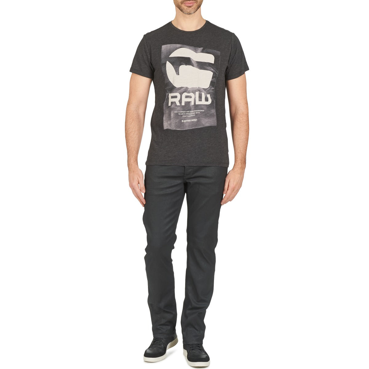 Jeans Uomo G-Star Raw  3301 STRAIGHT  Nero