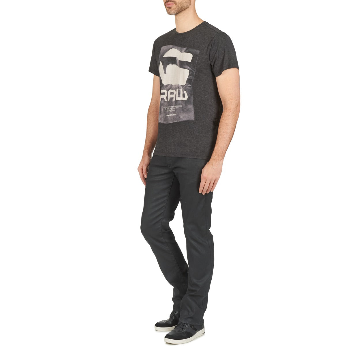 Jeans Uomo G-Star Raw  3301 STRAIGHT  Nero