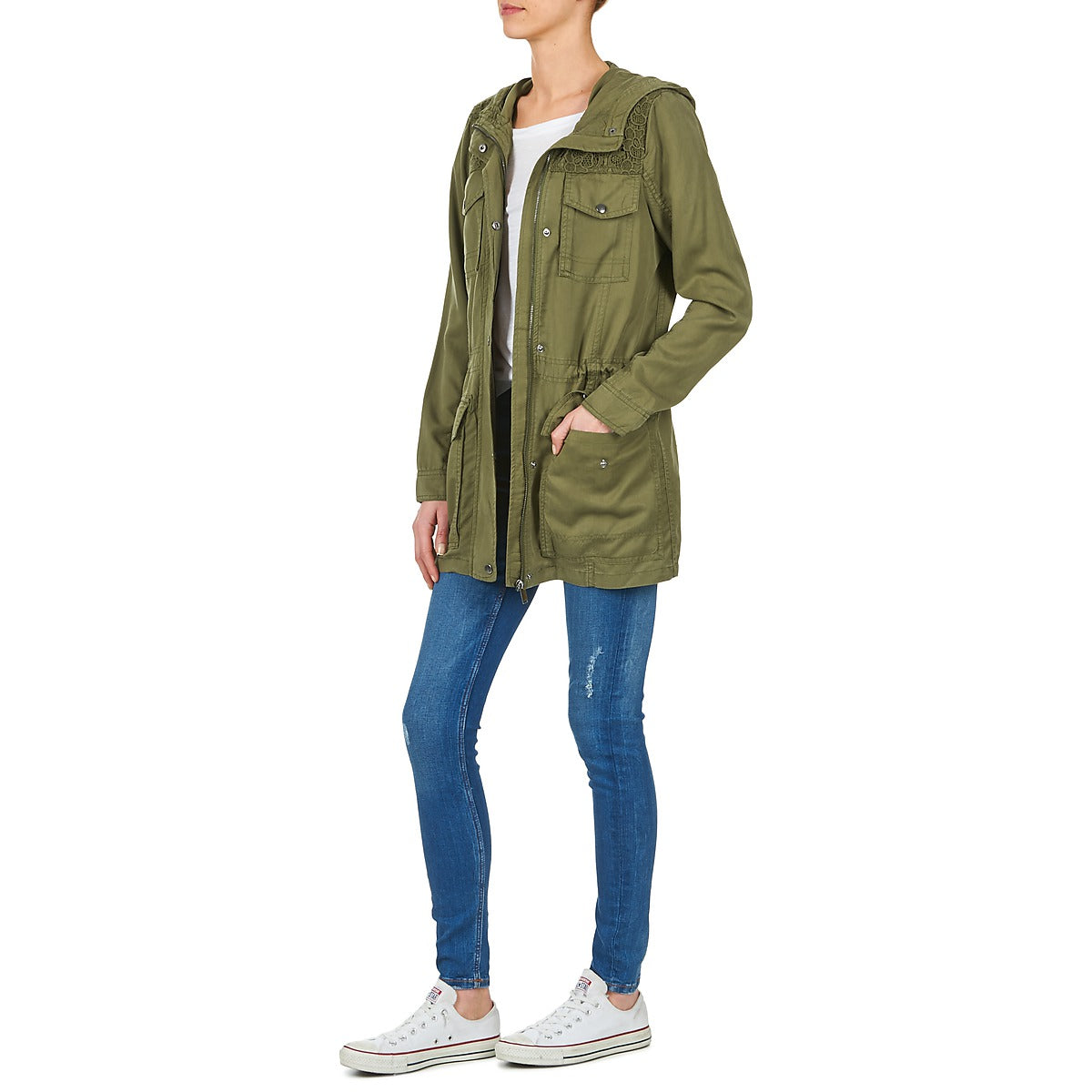 Parka Donna Vero Moda  PARK  Kaki