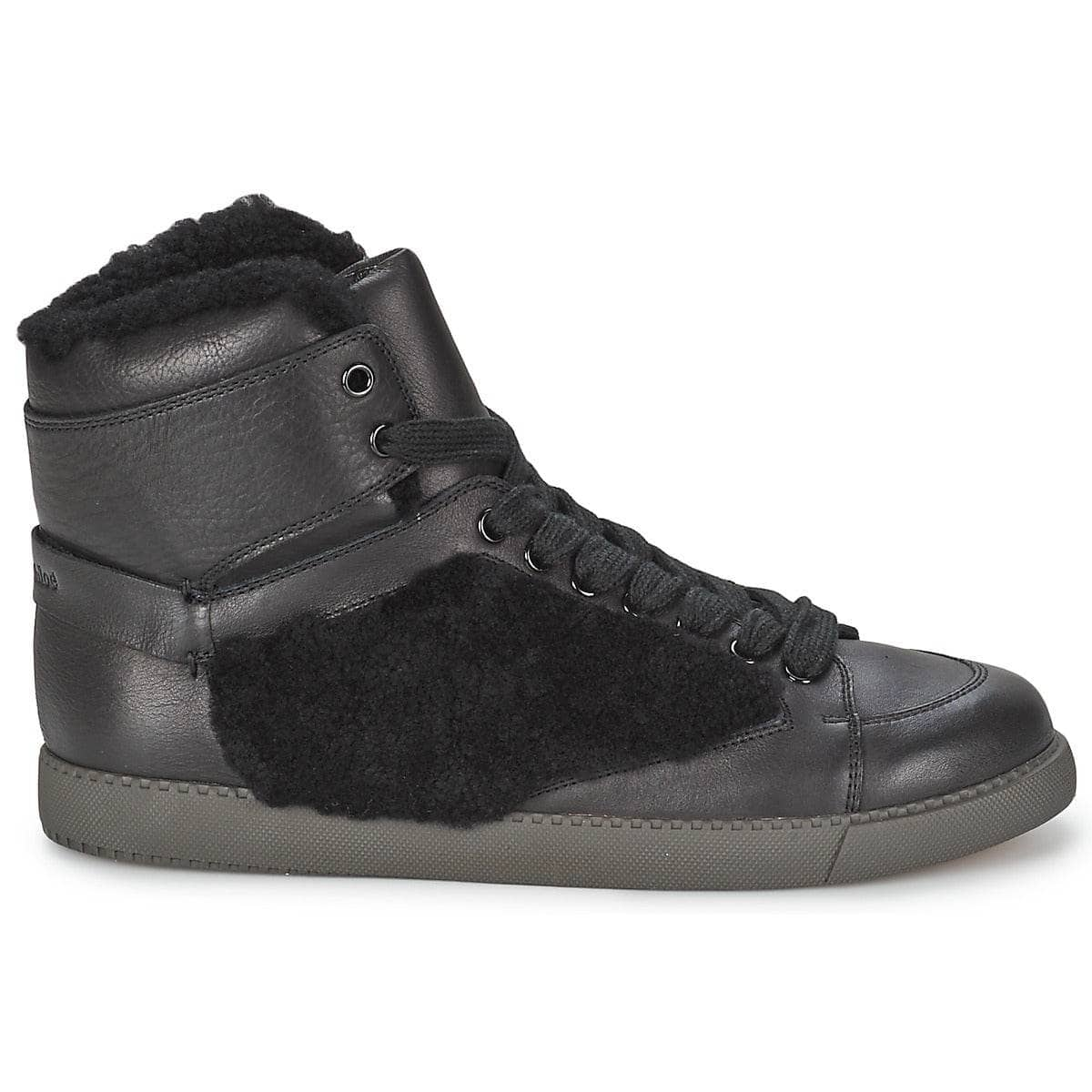 Sneakers alte Donna See by Chloé  SB23158  Nero