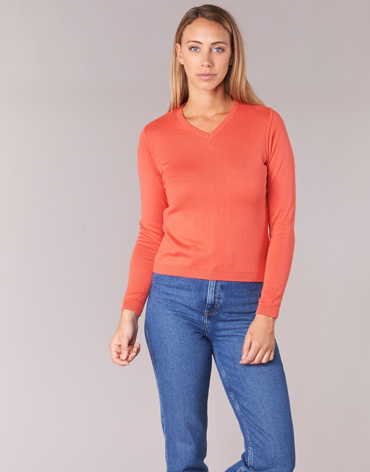 Maglione Donna BOTD  ECORTA VEY  Arancio