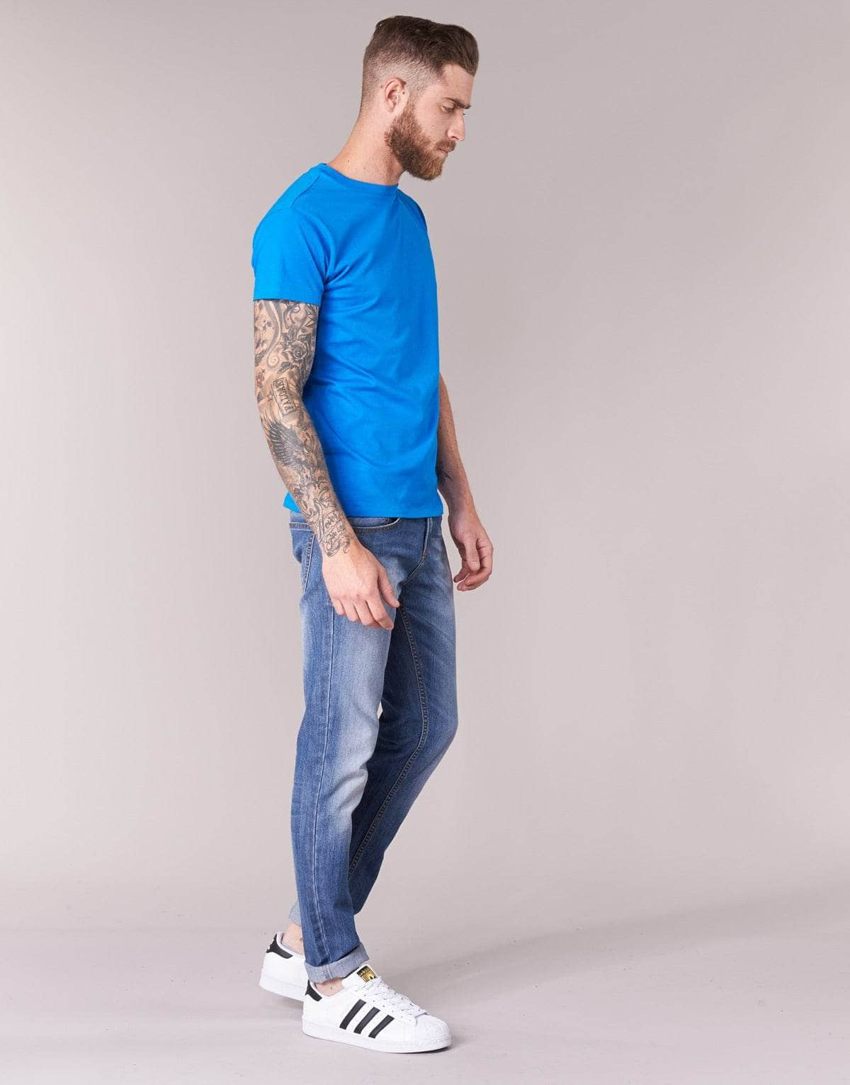 T-shirt Uomo BOTD  ESTOILA  Blu