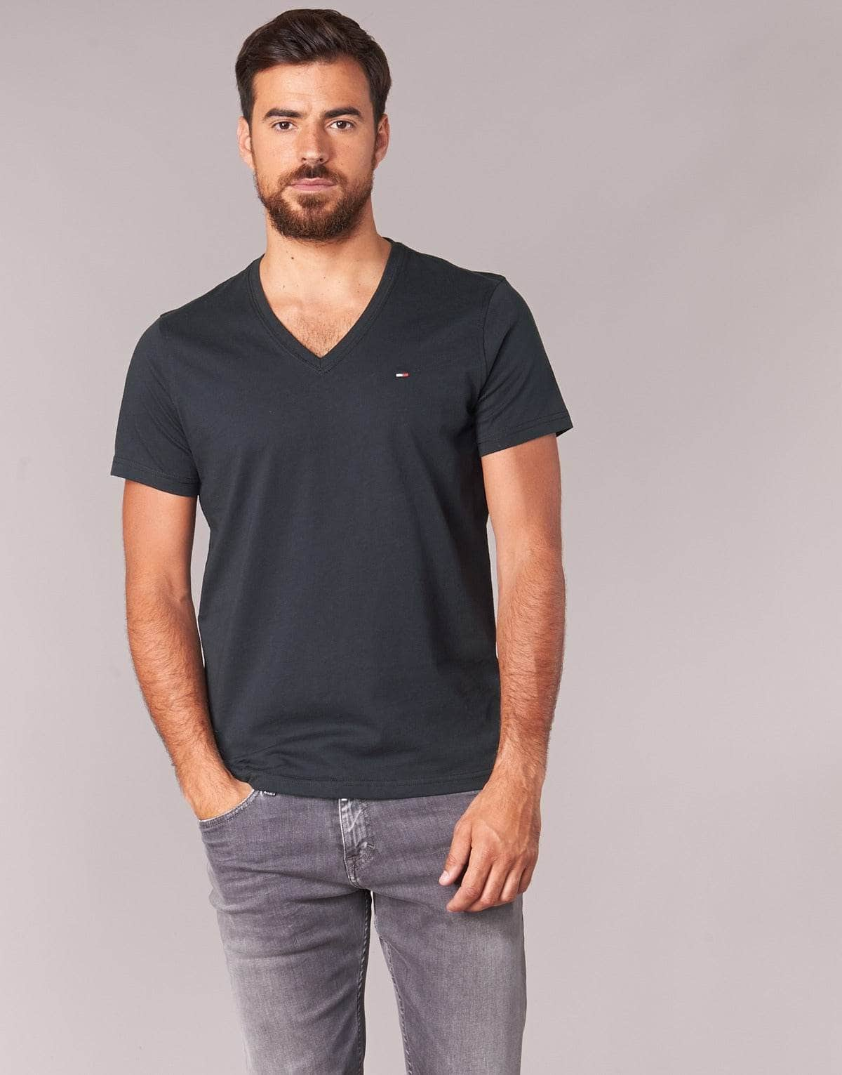 T-shirt Uomo Tommy Jeans  MALATO  Nero