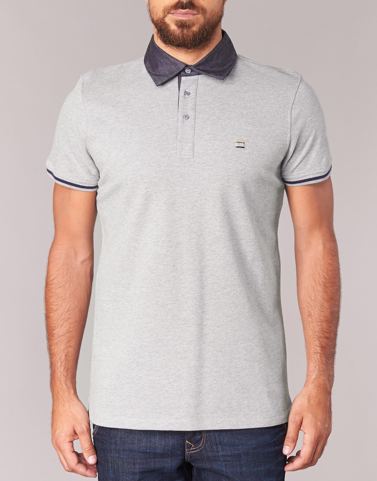 Polo Uomo Casual Attitude  EFOLI  Grigio