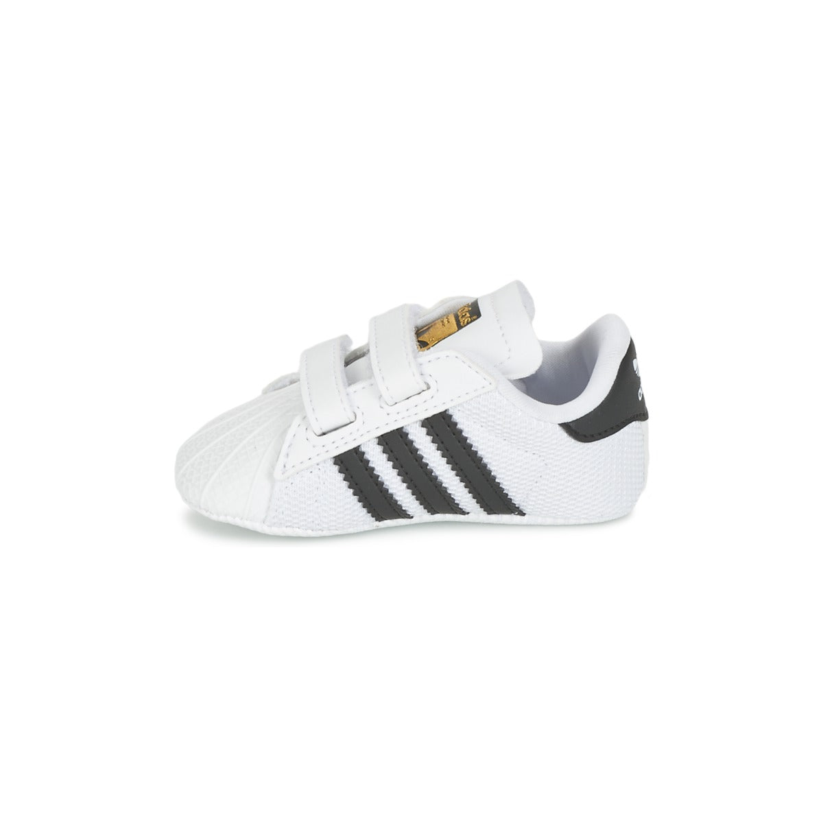 Scarpe bambini ragazzo adidas  SUPERSTAR CRIB  Bianco