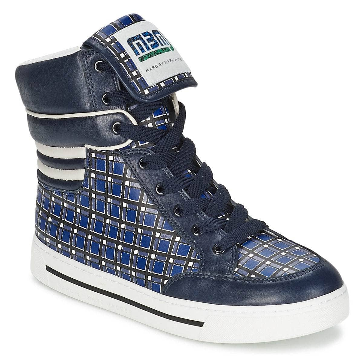 Sneakers alte Donna Marc by Marc Jacobs  CUTE KIDS MINI TOTO PLAID  Multicolore