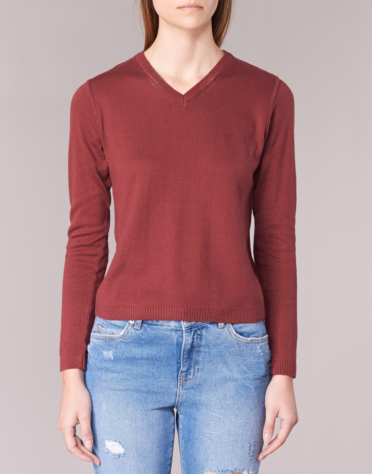 Maglione Donna BOTD  ECORTA VEY  Bordeaux