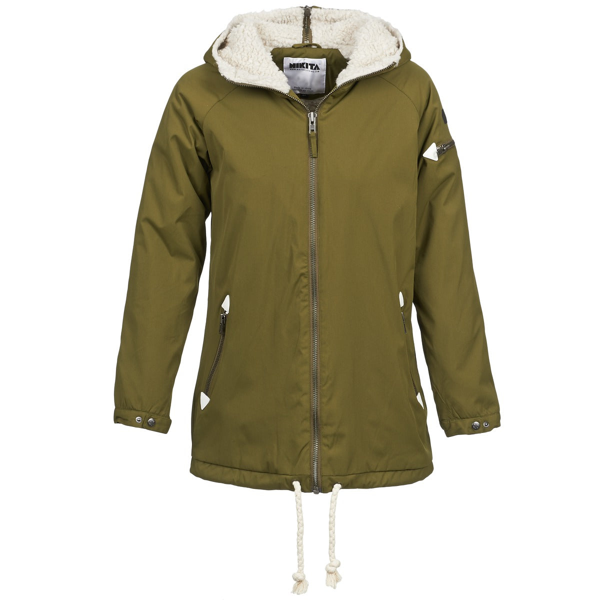 Parka Donna Nikita  ALPHUBEL  Verde