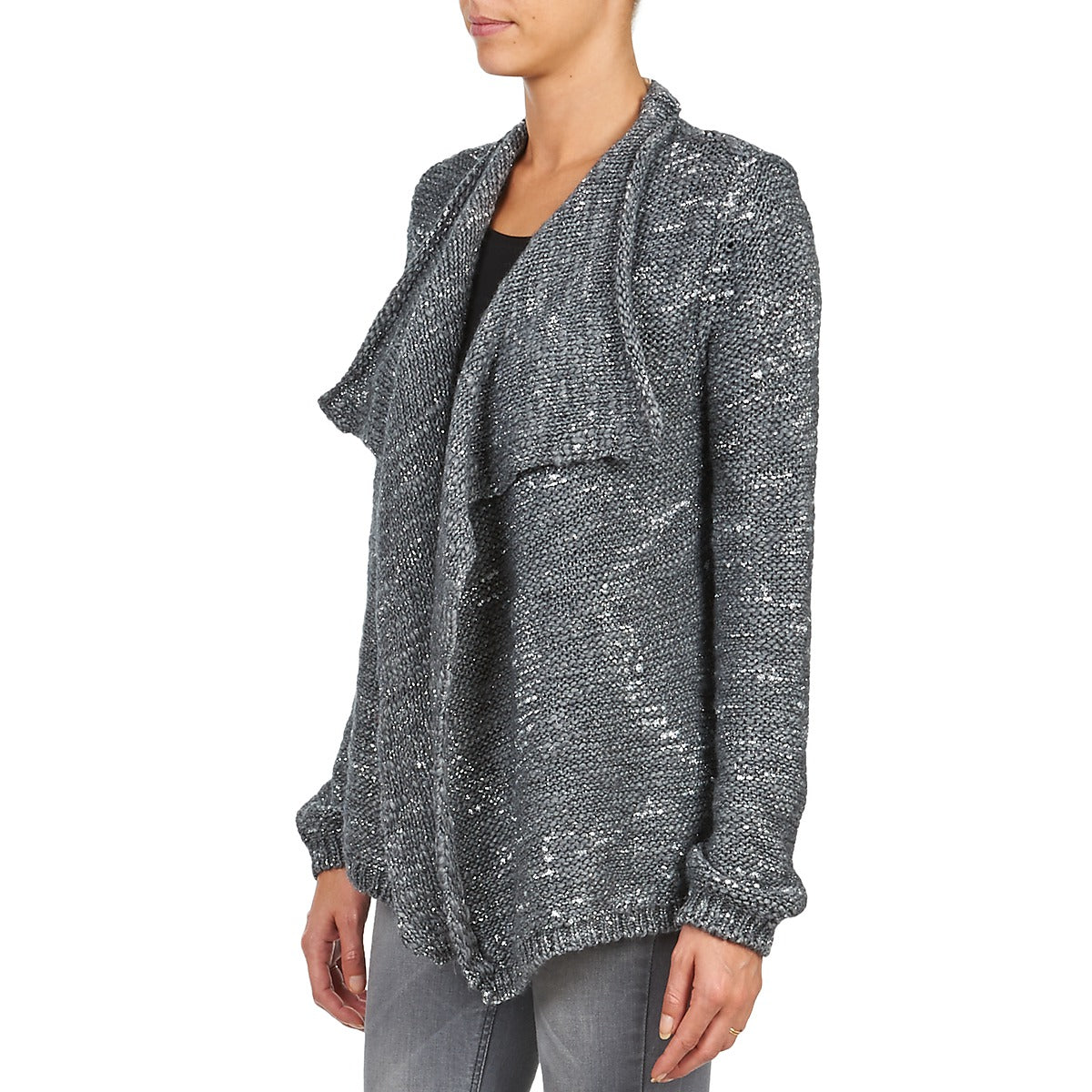 Gilet / Cardigan Donna Stella Forest  BGI002  Grigio