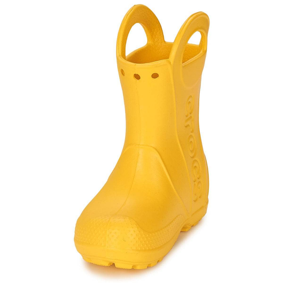 Stivali bambini ragazza Crocs  HANDLE IT RAIN BOOT KIDS  Giallo