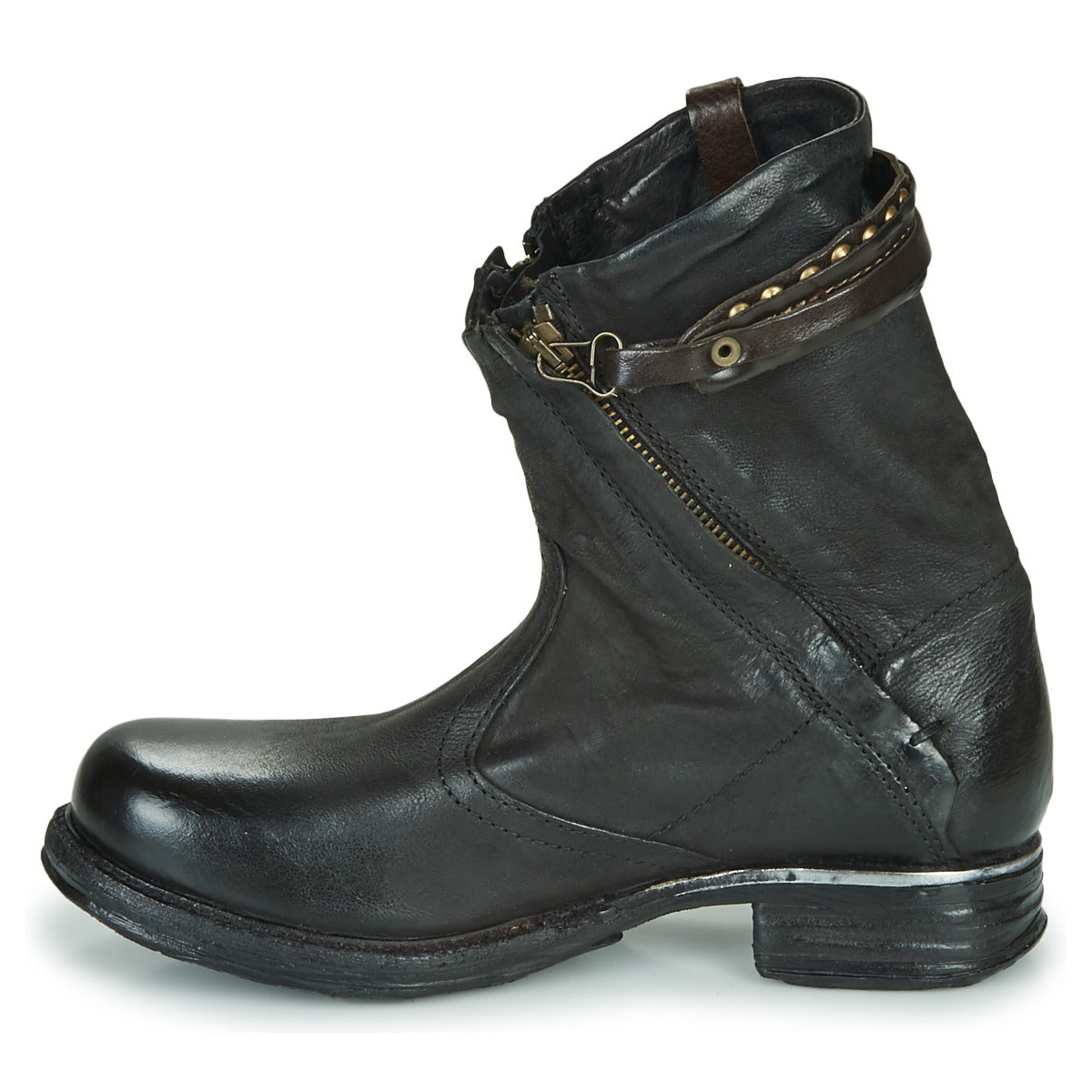 Stivaletti Donna Airstep / A.S.98  SAINT METAL ZIP  Nero