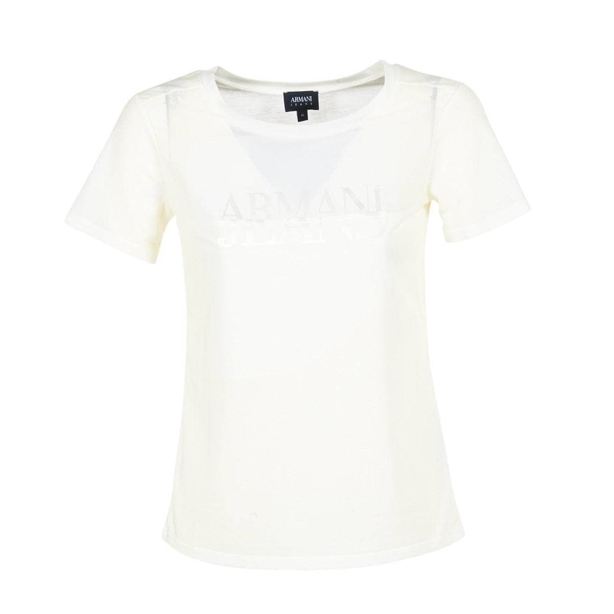 T-shirt Donna Armani jeans  KAJOLA  Bianco