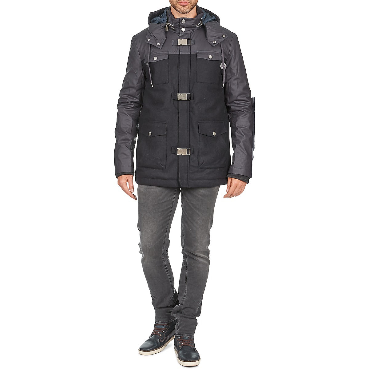 Parka Uomo Eleven Paris  KAEZ  Nero