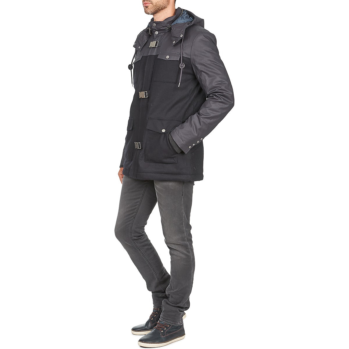 Parka Uomo Eleven Paris  KAEZ  Nero