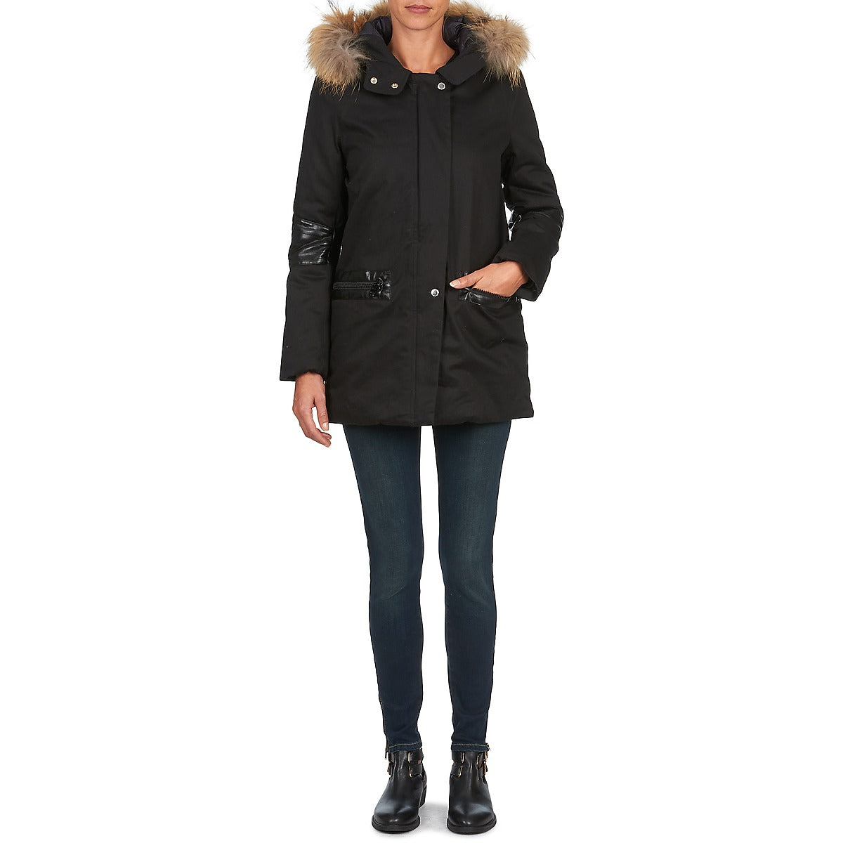 Parka Donna LTB  FERTOR  Nero