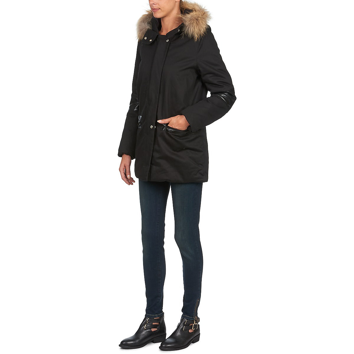 Parka Donna LTB  FERTOR  Nero