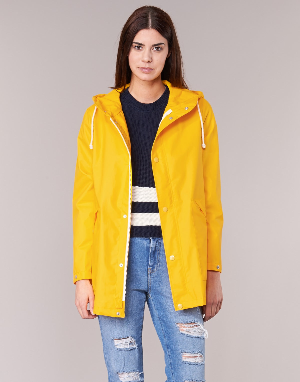 Parka Donna Loreak Mendian  BUSTI  Giallo