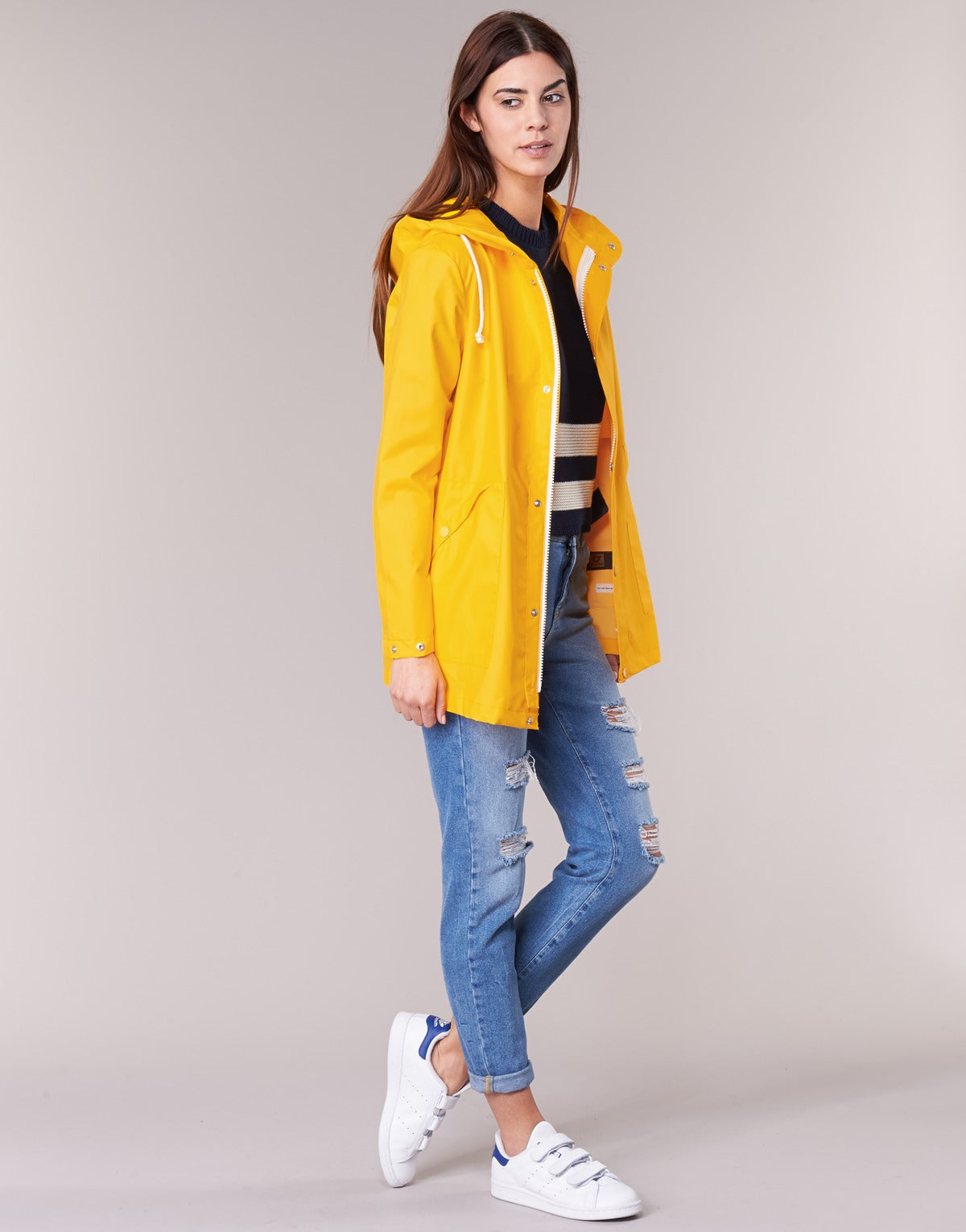 Parka Donna Loreak Mendian  BUSTI  Giallo