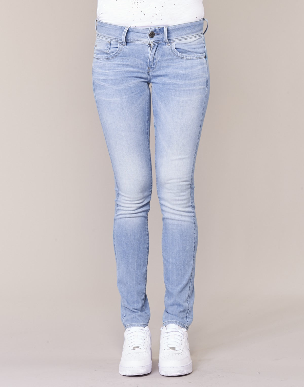 Jeans skynny Donna G-Star Raw  LYNN MID SKINNY  Blu