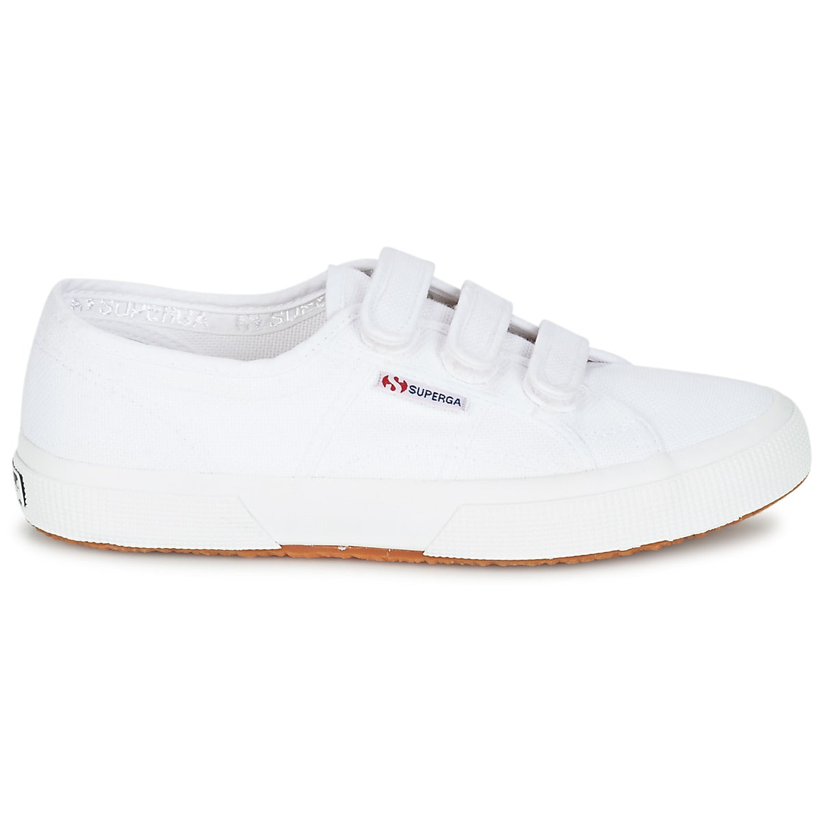 Sneakers basse Donna Superga  2750 COT3 VEL U  Bianco