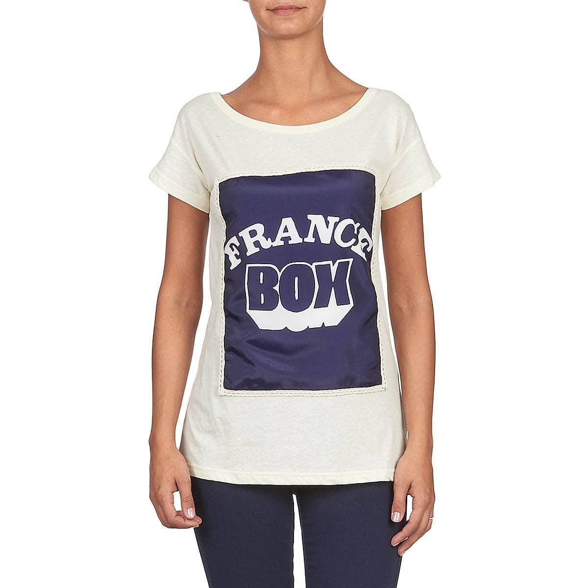 T-shirt Donna Kling  WARHOL  Bianco