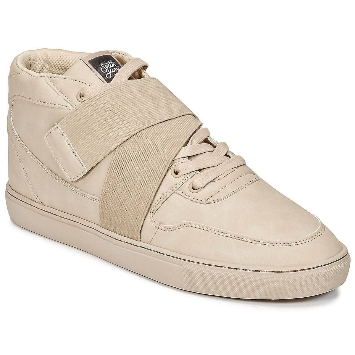 Sneakers alte Uomo Sixth June  NATION STRAP  Beige