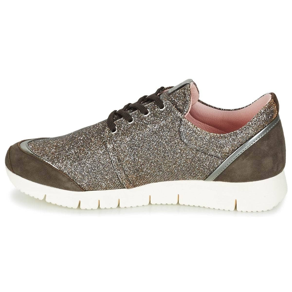 Sneakers basse Donna Unisa  BOMBA  Argento