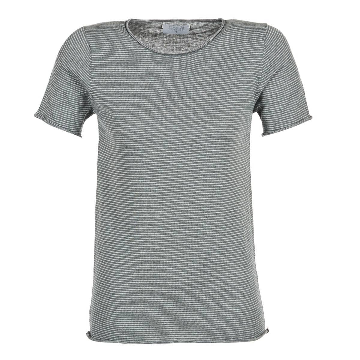 T-shirt Donna Casual Attitude  GENIUS  Grigio