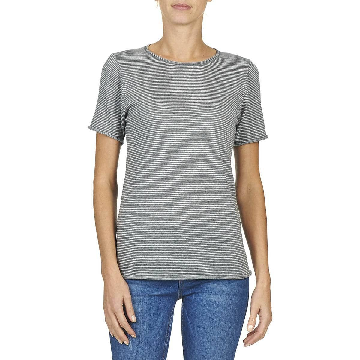 T-shirt Donna Casual Attitude  GENIUS  Grigio