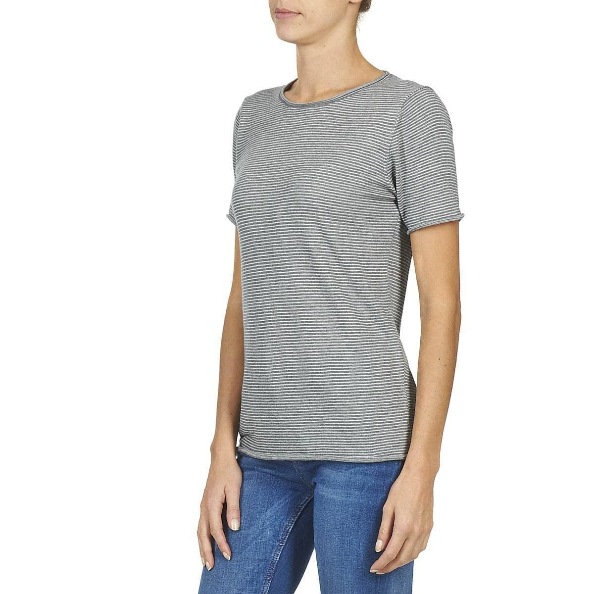 T-shirt Donna Casual Attitude  GENIUS  Grigio