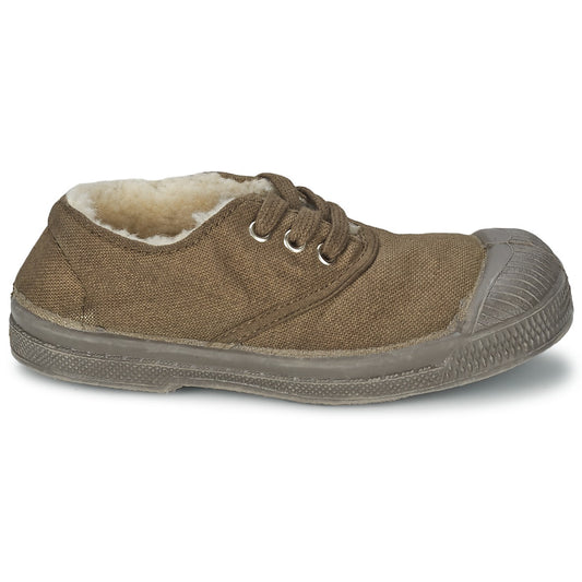 Scarpe bambini ragazzo Bensimon  TENNIS FOURREES  Marrone