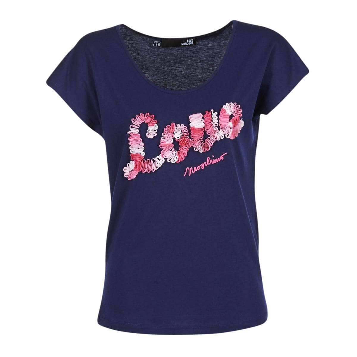 T-shirt Donna Love Moschino  W4G4127  Blu