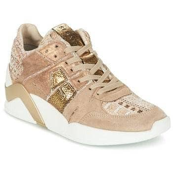 Sneakers alte Donna Serafini  CHICAGO  Beige