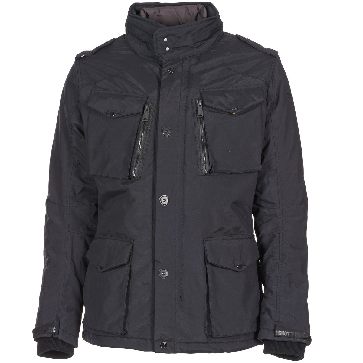 Parka Uomo Schott  FIELD  Nero