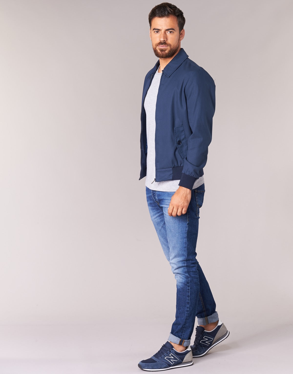 Giubbotto Uomo Casual Attitude  IHIBERNA  Blu