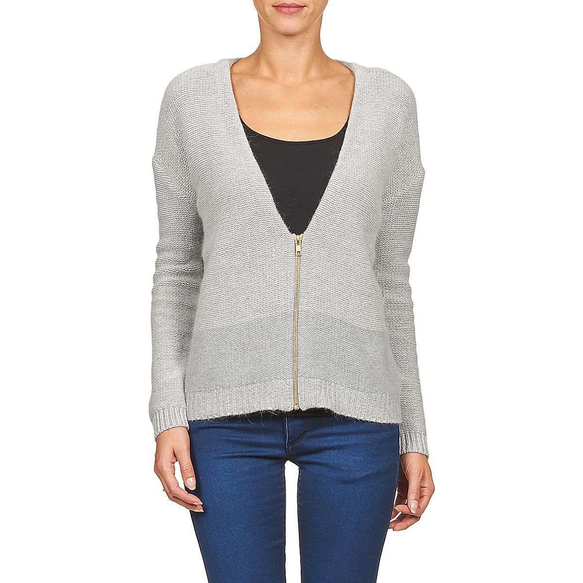 Gilet / Cardigan Donna Kookaï  SOPHIA  Grigio