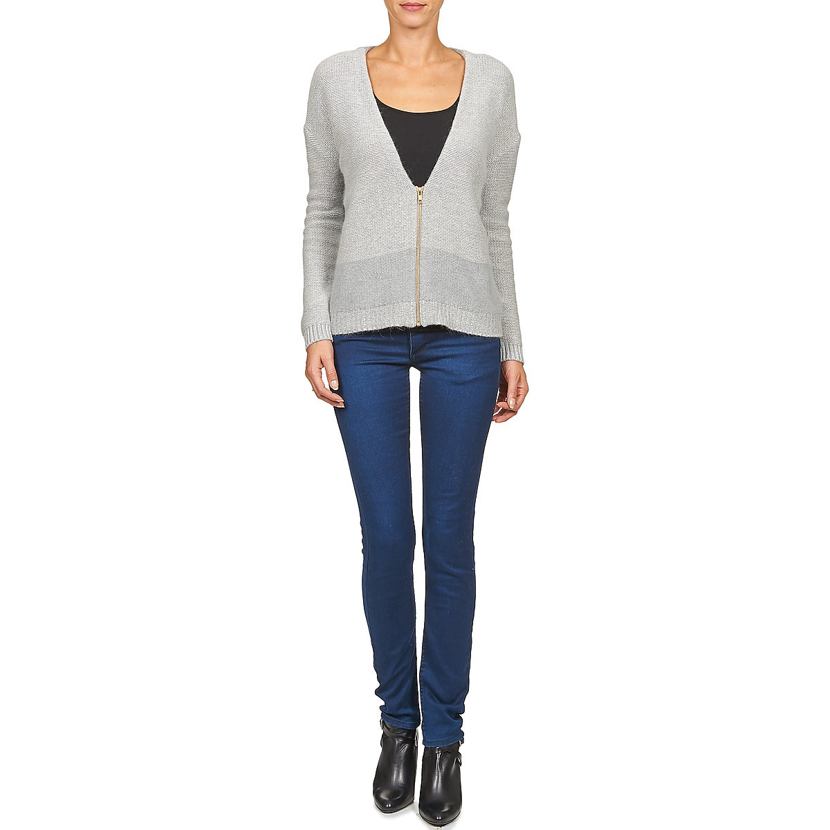 Gilet / Cardigan Donna Kookaï  SOPHIA  Grigio