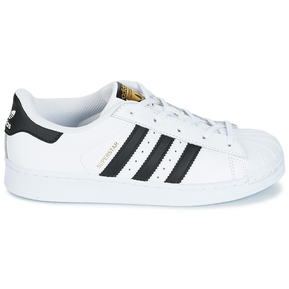 Scarpe bambini ragazzo adidas  SUPERSTAR  Bianco