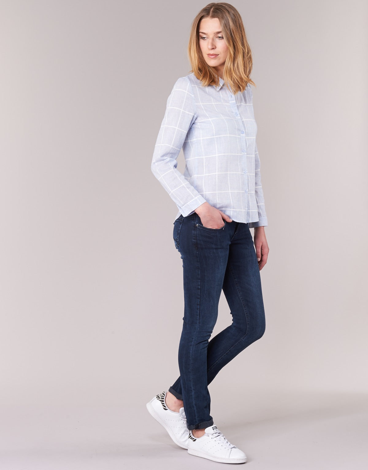 Camicia Donna Casual Attitude  GAMOU  Blu