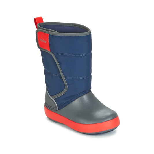 Scarpe da neve bambini ragazzo Crocs  LODGEPOINT SNOW BOOT K  Blu