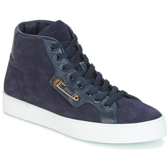 Sneakers alte Uomo John Galliano  FAROM  Blu