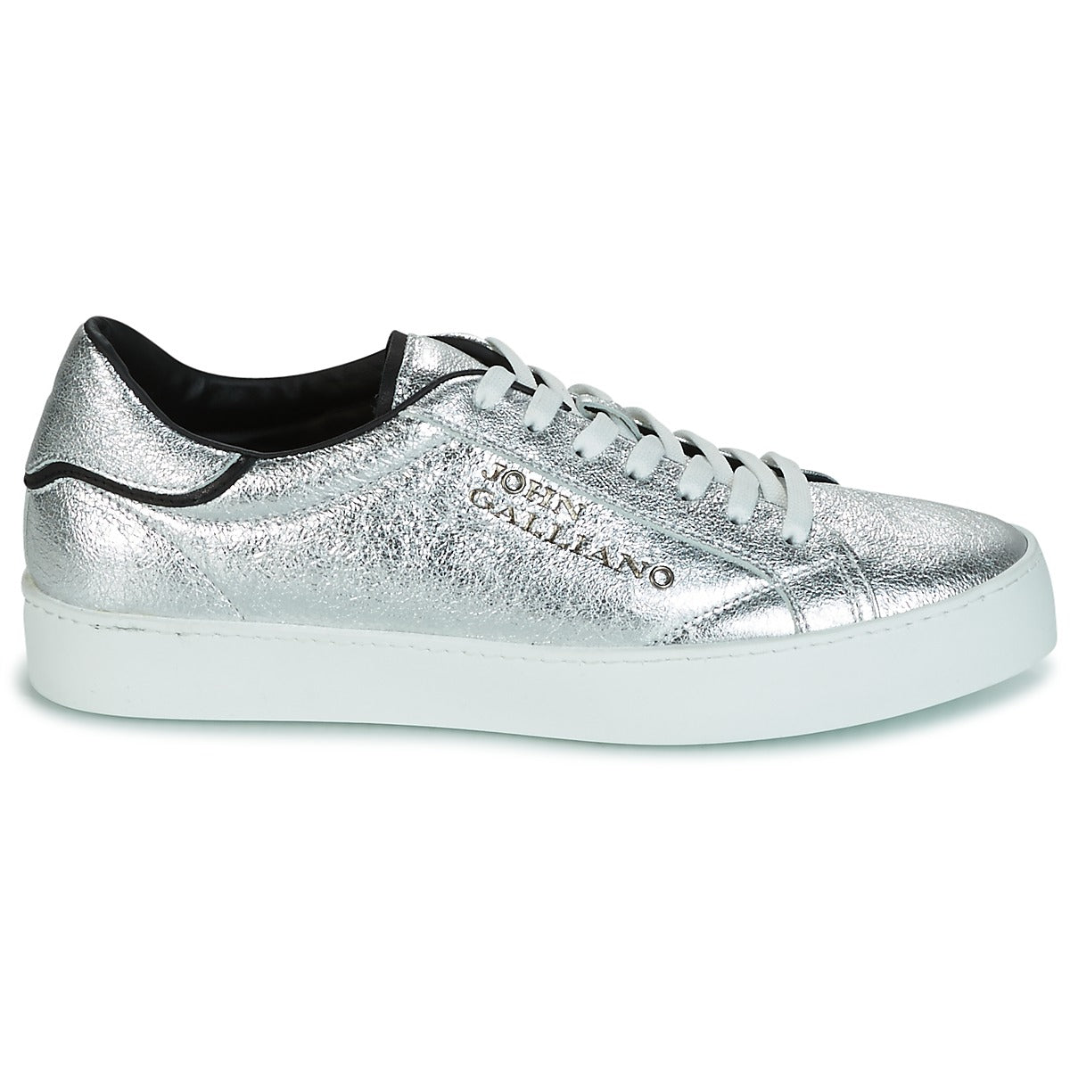 Sneakers Uomo John Galliano  FIUR  Argento