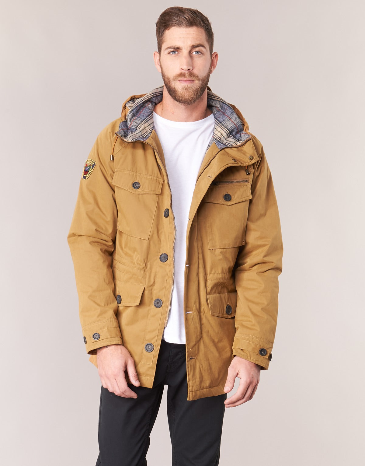 Parka Uomo Oxbow  VERNAG  Marrone