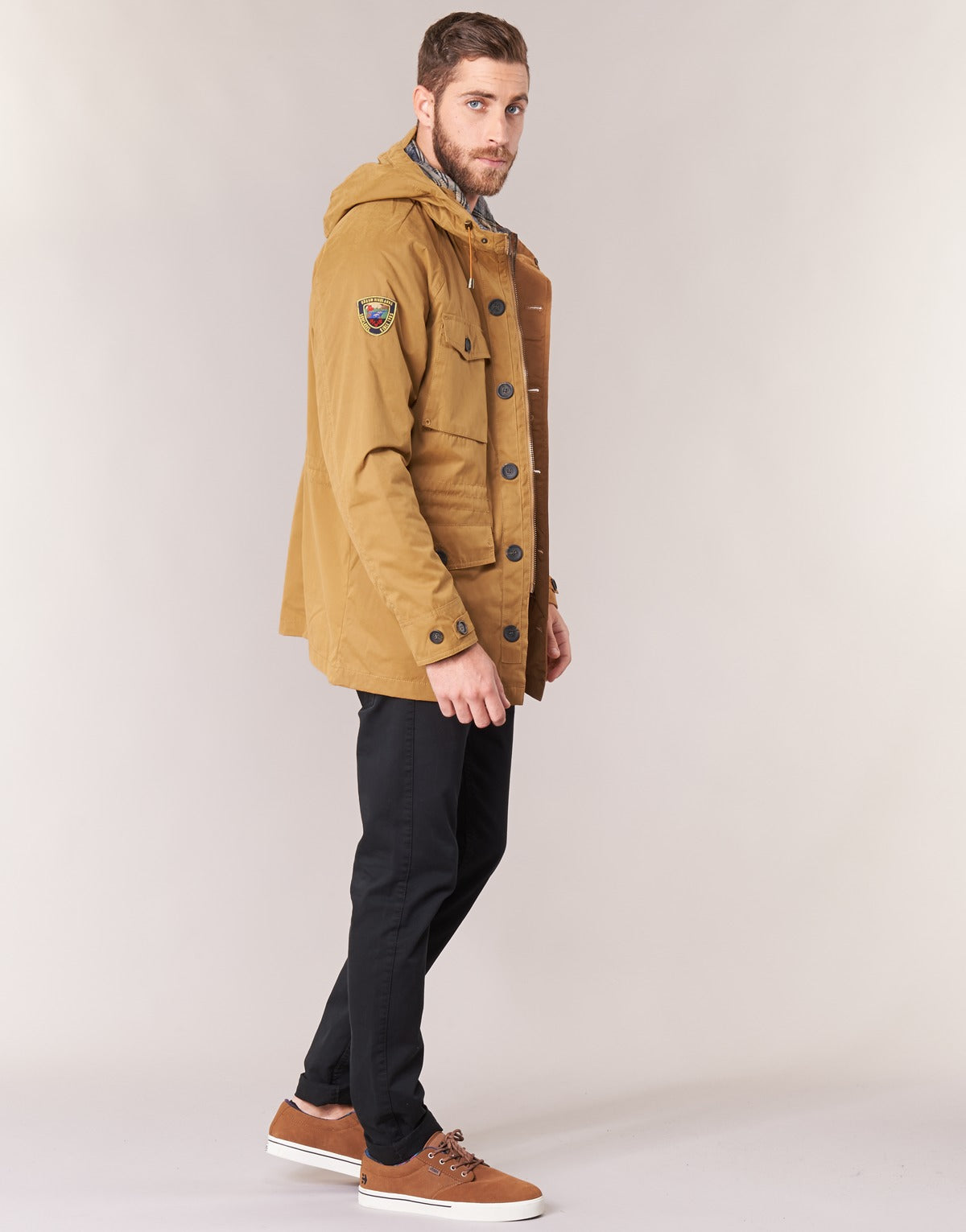 Parka Uomo Oxbow  VERNAG  Marrone