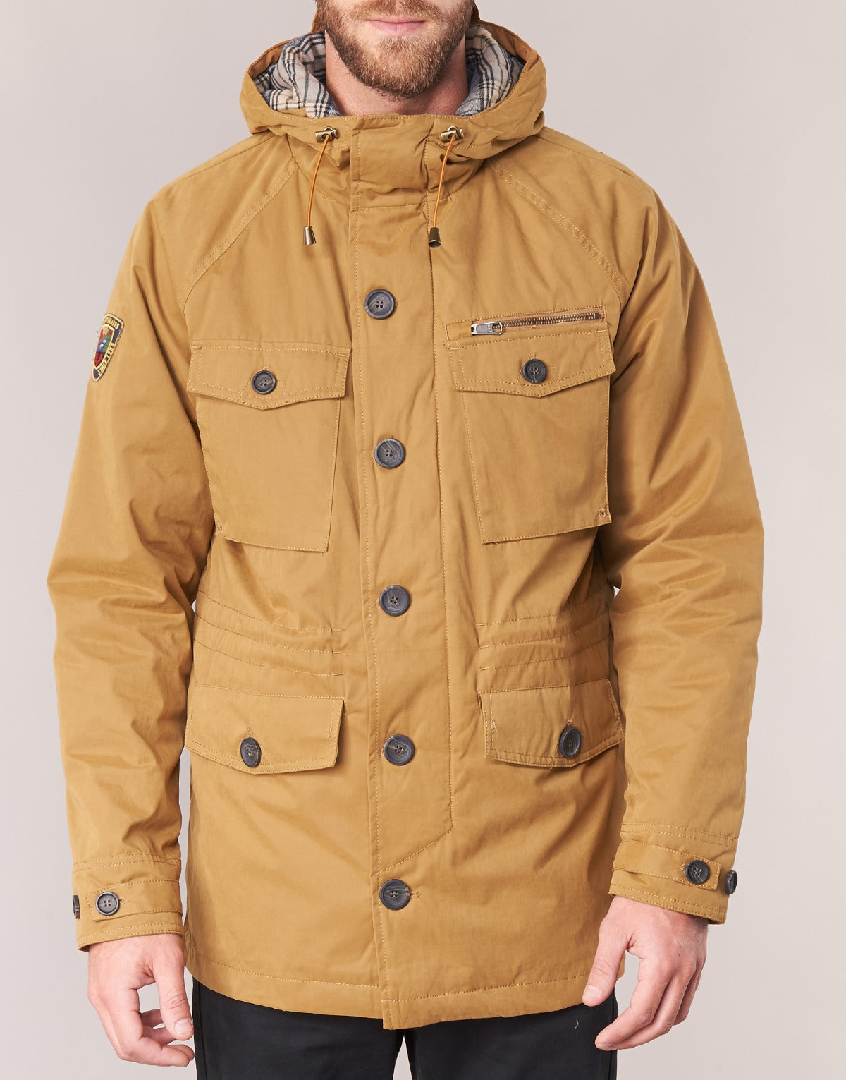 Parka Uomo Oxbow  VERNAG  Marrone