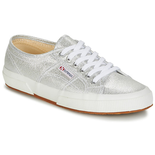 Sneakers basse Donna Superga  2750-LAMEW  Argento